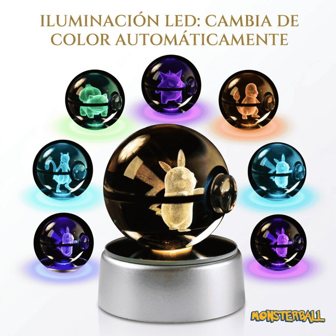 MonsterBall™: Bola de cristal 3D