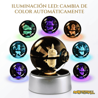 MonsterBall™: Bola de cristal 3D